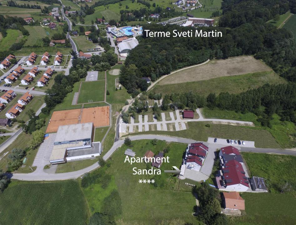 Apartment Sandra Toplice Sveti Martin Sveti Martin Na Muri Dış mekan fotoğraf